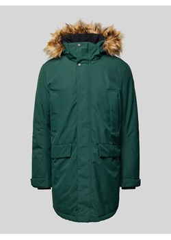 Parka z obszyciem ze sztucznego futra model ‘ALAMOS’ ze sklepu Peek&Cloppenburg  w kategorii Kurtki męskie - zdjęcie 175850333