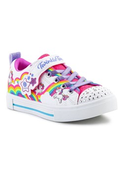 Buty Skechers Twinkle Toes S Lights Twinkle Sparks Jumpin Clouds Jr 314809L-WMLT wielokolorowe ze sklepu ButyModne.pl w kategorii Trampki dziecięce - zdjęcie 175851333