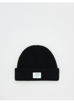 Reserved - Wełniana czapka - czarny ze sklepu Reserved w kategorii Czapki dziecięce - zdjęcie 175855580
