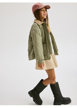 Reserved - Pikowana kurtka - jasny zielony ze sklepu Reserved w kategorii Kurtki dziewczęce - zdjęcie 175867970