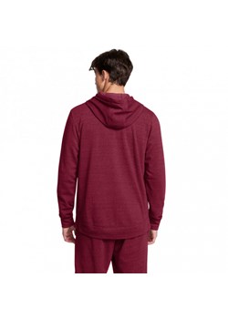 Męska bluza dresowa rozpinana z kapturem Under Armour UA Rival Terry Lc Fz - czerwona ze sklepu Sportstylestory.com w kategorii Bluzy męskie - zdjęcie 175870162
