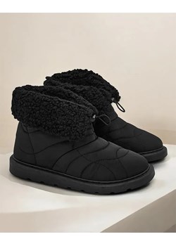 Royalfashion Damskie botki a'la śniegowce Oferita ze sklepu royalfashion.pl w kategorii Śniegowce damskie - zdjęcie 175874130