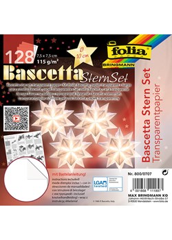 folia PAPER Zestaw w kolorze białym do origami - Ø 10 cm ze sklepu Limango Polska w kategorii Zabawki - zdjęcie 175874633