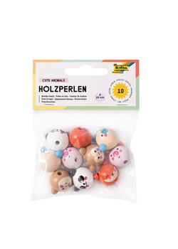 folia PAPER Drewniane koraliki (10 szt.) - Ø 1,8 cm ze sklepu Limango Polska w kategorii Zabawki - zdjęcie 175874820