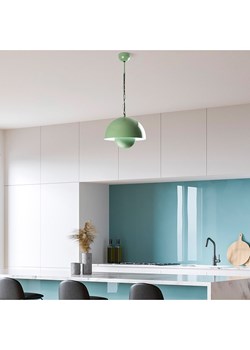ABERTO DESIGN Lampa wisząca w kolorze zielonym - Ø 30 cm ze sklepu Limango Polska w kategorii Oświetlenie - zdjęcie 175875050