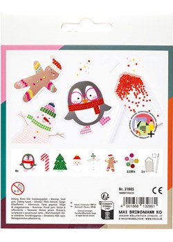 folia PAPER Zestaw &quot;CHRISTMAS&quot; do malowania diamentami w różnych kolorach ze sklepu Limango Polska w kategorii Zabawki - zdjęcie 175875393
