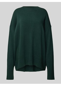 Sweter z dzianiny o kroju oversized z prążkowanymi wykończeniami model ‘Finfi’ ze sklepu Peek&Cloppenburg  w kategorii Swetry damskie - zdjęcie 175884420