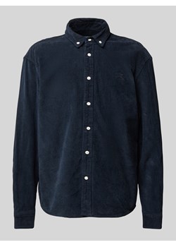 Koszula sztruksowa o kroju regular fit z kołnierzykiem typu button down ze sklepu Peek&Cloppenburg  w kategorii Koszule męskie - zdjęcie 175909604