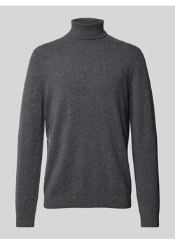 Sweter z dzianiny z golfem ze sklepu Peek&Cloppenburg  w kategorii Swetry męskie - zdjęcie 175915004