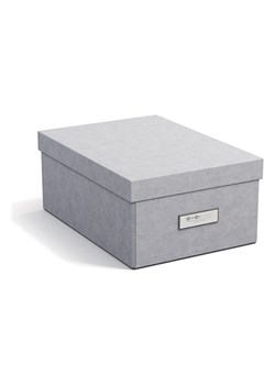 BigsoBox Pudełko w kolorze jasnoszarym - 22,5 x 13,5 x 31,5 cm ze sklepu Limango Polska w kategorii Pojemniki kuchenne - zdjęcie 175917210