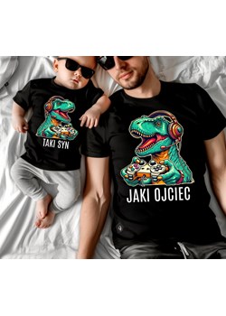 Zestaw koszulek dla taty i syna jaki ojciec taki syn ze sklepu Time For Fashion w kategorii T-shirty męskie - zdjęcie 175924194