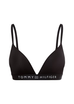 Tommy Hilfiger Biustonosz damski na fiszbinach Kobiety czarny jednolity ze sklepu vangraaf w kategorii Biustonosze - zdjęcie 175924270