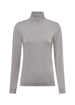 More & More Sweter damski Kobiety jasny szary jednolity ze sklepu vangraaf w kategorii Swetry damskie - zdjęcie 175924313