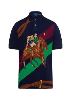 Polo Ralph Lauren Męska koszulka polo Mężczyźni Bawełna granatowy nadruk ze sklepu vangraaf w kategorii T-shirty męskie - zdjęcie 175924321