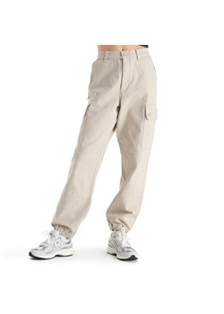 Spodnie Champion Organic Cotton Cargo Trousers 117448-ES057 - białe ze sklepu streetstyle24.pl w kategorii Spodnie damskie - zdjęcie 175929052