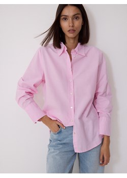 Reserved - Bawełniana koszula - różowy - id: 9540H-30X - marki Reserved - 175929712 Reserved - Bawełniana koszula - różowy ze sklepu Reserved w kategorii Koszule damskie - zdjęcie 175929712