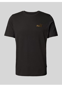 T-shirt z nadrukiem z logo ze sklepu Peek&Cloppenburg  w kategorii T-shirty męskie - zdjęcie 175930293