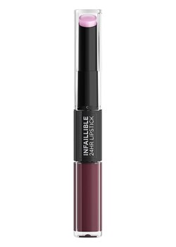 L&apos;Oréal Paris Pomadka do ust &quot;Infaillible 2-Step - 215 Wine o Clock&quot; - 5,6 ml ze sklepu Limango Polska w kategorii Pomadki do ust - zdjęcie 175933743