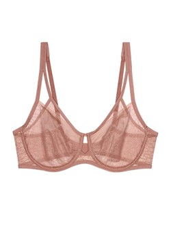 Triumph biustonosz minimizer beżowy Signature Sheer W01 EX 10215906, Kolor beżowy, Rozmiar 75E, Triumph ze sklepu Primodo w kategorii Biustonosze - zdjęcie 175941834