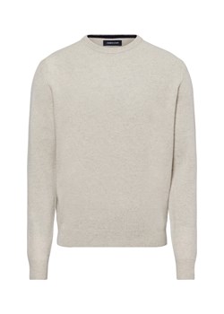 Nils Sundström Sweter męski Mężczyźni drobna dzianina piaskowy marmurkowy ze sklepu vangraaf w kategorii Swetry męskie - zdjęcie 175947362