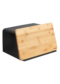 Wenko Chlebak w kolorze czarnym - 35 x 20,5 x 26 cm ze sklepu Limango Polska w kategorii Pojemniki kuchenne - zdjęcie 175949291