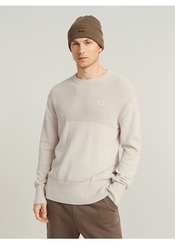 G-Star Sweter w kolorze beżowym ze sklepu Limango Polska w kategorii Swetry męskie - zdjęcie 175950742