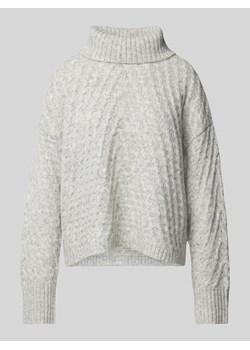 Sweter z dzianiny z golfem model ‘Plinea’ ze sklepu Peek&Cloppenburg  w kategorii Swetry damskie - zdjęcie 175954470