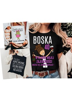 Zestaw prezentowy na 40 urodziny dla kobiety - z brunetką ze sklepu Time For Fashion w kategorii Bluzki damskie - zdjęcie 175957004