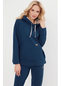 Bluza damska z długim rękawem Lagos, Kolor jeans, Rozmiar S, Italian Fashion ze sklepu Primodo w kategorii Bluzy damskie - zdjęcie 175958893