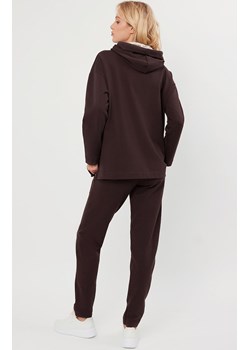 Bluza damska z długim rękawem brązowa Lagos, Kolor brązowy, Rozmiar S, Italian Fashion ze sklepu Primodo w kategorii Bluzy damskie - zdjęcie 175958903