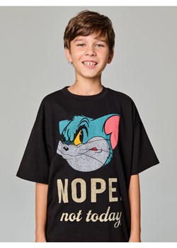 Sinsay - Koszulka Tom i Jerry - czarny ze sklepu Sinsay w kategorii T-shirty chłopięce - zdjęcie 175969771