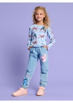 Sinsay - Jeansy Stitch - niebieski - id: 293AO-50J - marki Sinsay - 175974081 Sinsay - Jeansy Stitch - niebieski ze sklepu Sinsay w kategorii Spodnie dziewczęce - zdjęcie 175974081
