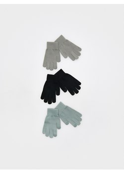 Reserved - Rękawiczki TouchScreen 3 pack - czarny ze sklepu Reserved w kategorii Rękawiczki dziecięce - zdjęcie 175974843