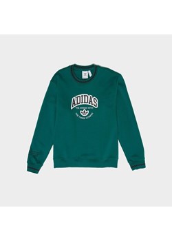 ADIDAS BLUZA ARCH CREW C.GREEN ze sklepu JD Sports  w kategorii Bluzy męskie - zdjęcie 175975480