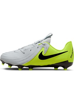 Korki piłkarskie typu low top na różne typy nawierzchni dla małych/dużych dzieci Nike Jr. Phantom GX 2 Academy LV8 - Szary ze sklepu Nike poland w kategorii Buty sportowe dziecięce - zdjęcie 175977342