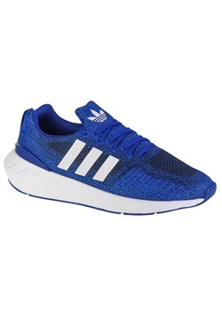 Buty adidas Swift Run 22 GZ3498 niebieskie ze sklepu ButyModne.pl w kategorii Buty sportowe męskie - zdjęcie 175978304