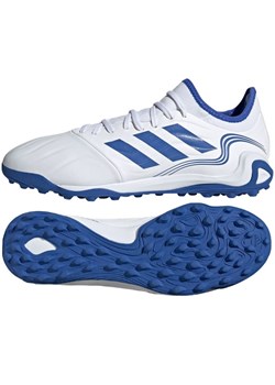 Buty piłkarskie adidas Copa Sense.3 Tf GW4963 białe białe ze sklepu ButyModne.pl w kategorii Buty sportowe męskie - zdjęcie 175978324