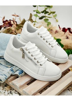 Royalfashion Damskie buty sportowe z eko skóry Zasit ze sklepu royalfashion.pl w kategorii Trampki damskie - zdjęcie 175991030