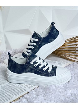 Royalfashion Damskie trampki a'la jeansowe Trickette ze sklepu royalfashion.pl w kategorii Trampki damskie - zdjęcie 176002662