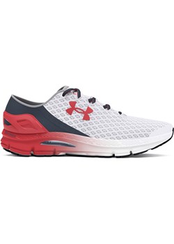 Buty do biegania uniseks Under Armour UA Speedform Gemini - białe ze sklepu Sportstylestory.com w kategorii Buty sportowe męskie - zdjęcie 176008814