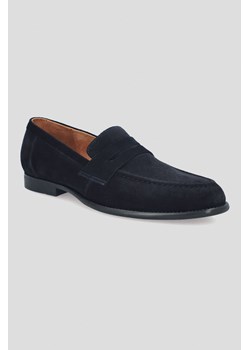 Buty Loafersy Huron Granat ze sklepu Lancerto S.A. w kategorii Półbuty męskie - zdjęcie 176009031