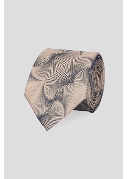 Krawat Beżowy Wzór ze sklepu Lancerto S.A. w kategorii Krawaty - zdjęcie 176009244