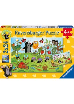 Ravensburger 24-częściowe puzzle (2 szt.) &quot;The mole in the garden&quot; - 4+ ze sklepu Limango Polska w kategorii Puzzle - zdjęcie 176011603
