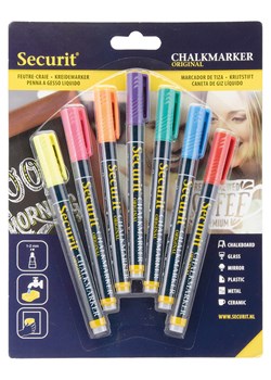 Securit Płynne markery kredowe (7 szt.) "Securit®" w różnych kolorach ze sklepu Limango Polska w kategorii Akcesoria biurowe - zdjęcie 176012262