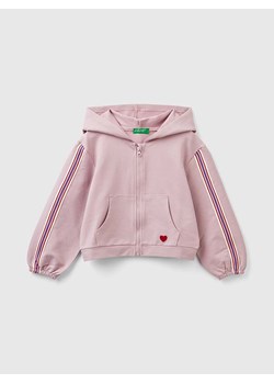 Benetton Bluza w kolorze jasnoróżowym ze sklepu Limango Polska w kategorii Bluzy dziewczęce - zdjęcie 176013273