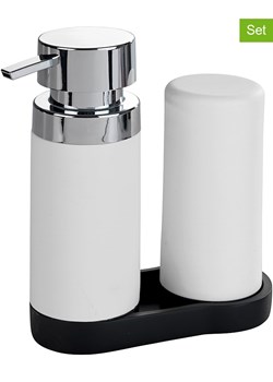 Wenko 3-częściowy zestaw &quot;Easy Squeez-e&quot; w kolorze srebrno-białym ze sklepu Limango Polska w kategorii Akcesoria kuchenne - zdjęcie 176013914