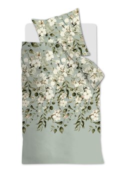 Beddinghouse Komplet pościeli flanelowej &quot;Autumn Blossom&quot; w kolorze zielonym ze sklepu Limango Polska w kategorii Pościele - zdjęcie 176017334