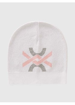 Benetton Czapka beanie w kolorze białym ze sklepu Limango Polska w kategorii Czapki dziecięce - zdjęcie 176017544