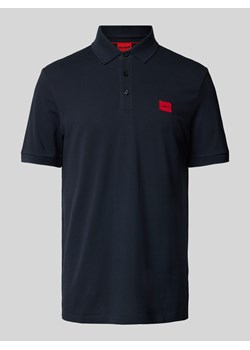 Koszulka polo z naszywką z logo model ‘Dereso’ ze sklepu Peek&Cloppenburg  w kategorii T-shirty męskie - zdjęcie 176019661