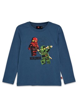 LEGO Koszulka w kolorze niebieskim ze wzorem ze sklepu Limango Polska w kategorii T-shirty chłopięce - zdjęcie 176021062